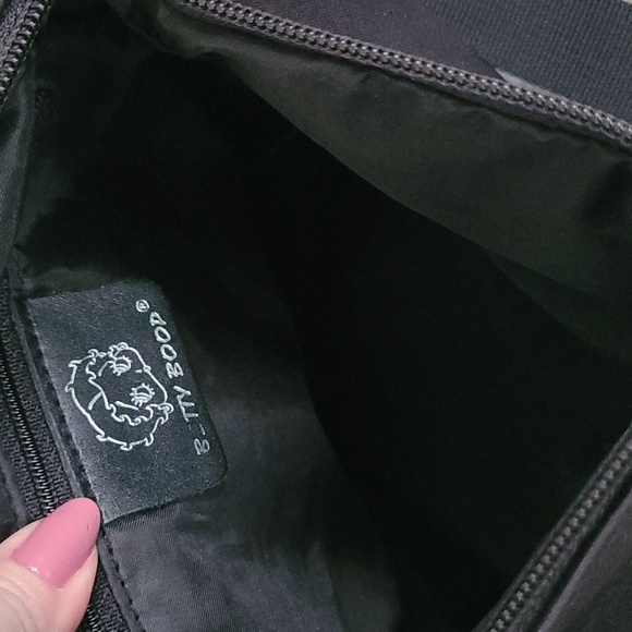 Betty Boop Black Nylon Bag ❤️ - Picture 6 of 8